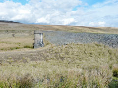 
Cairn Mound Reservoir, Brynmawr, October 2012